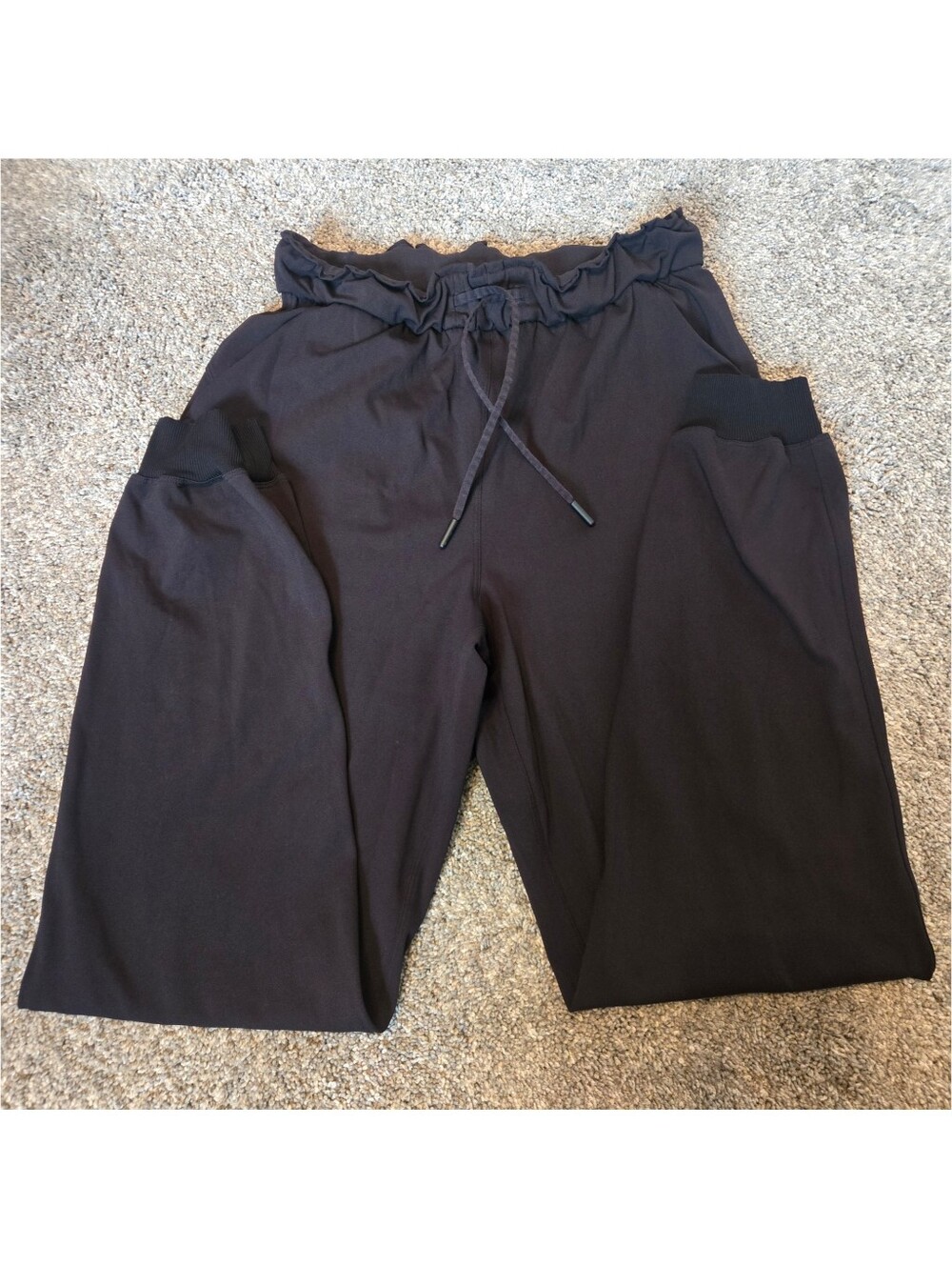 lululemon athletica Black Track Jogger Pants